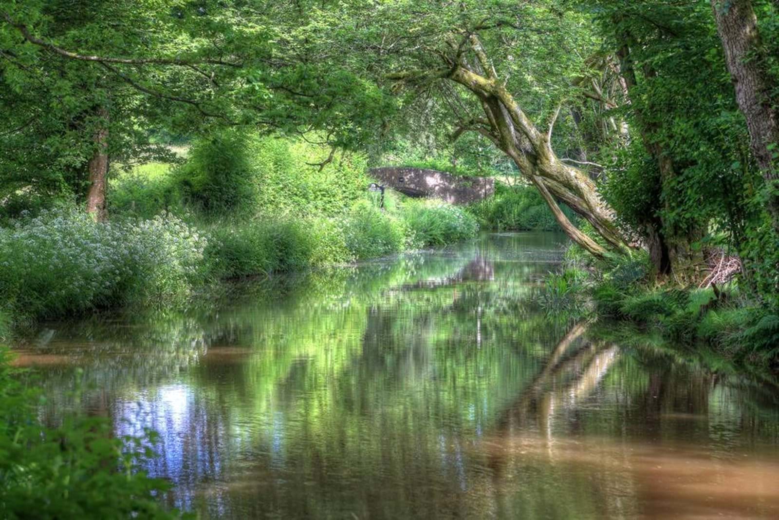 The Brecon to Newport canal